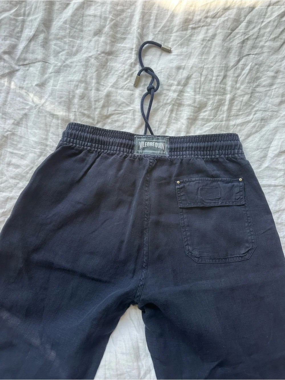 Vilebrequin Navy Drawstring Jogger Pants